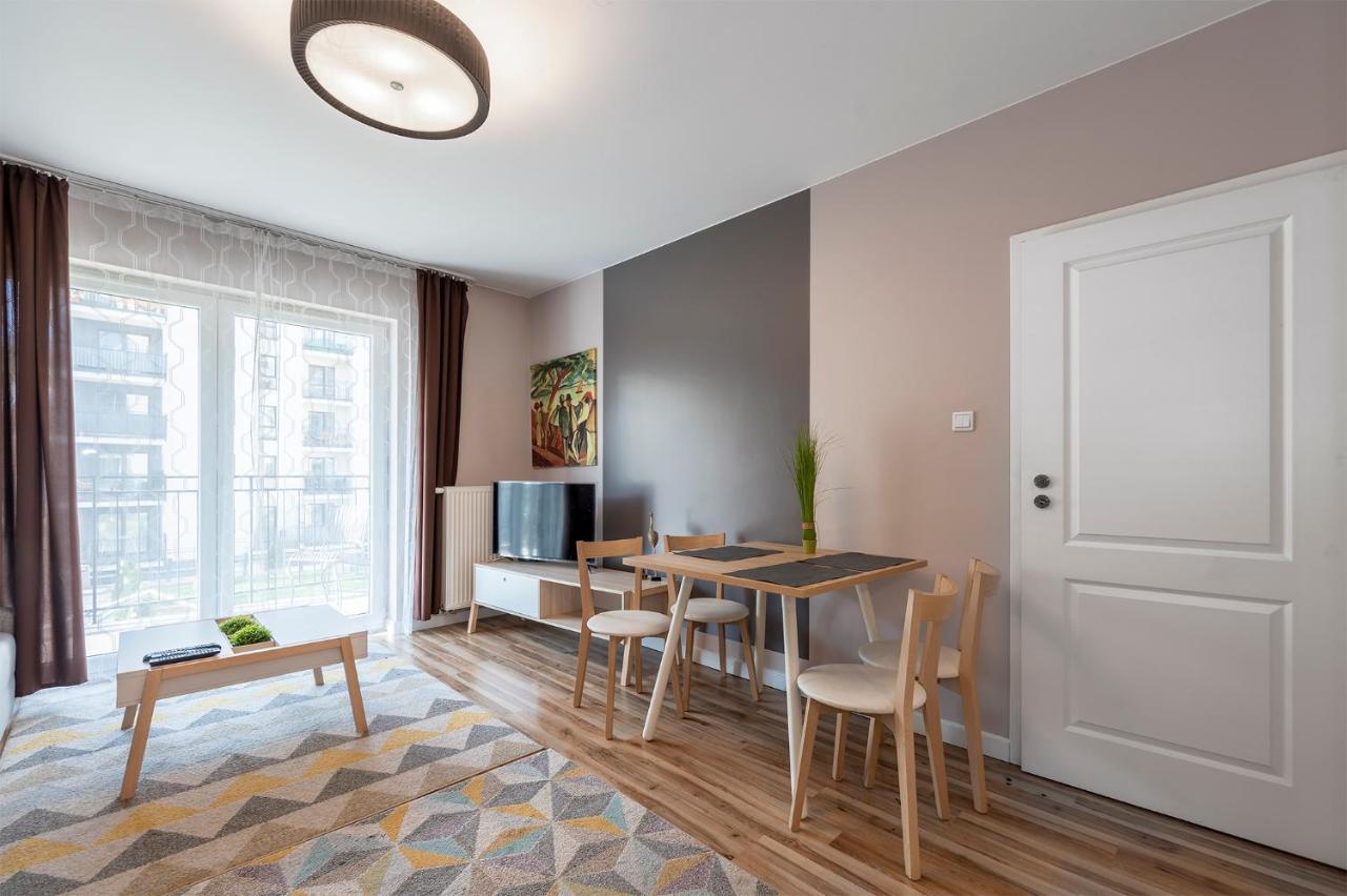 Luxury In City -8- Free Parking Apartment Lodz  Luaran gambar